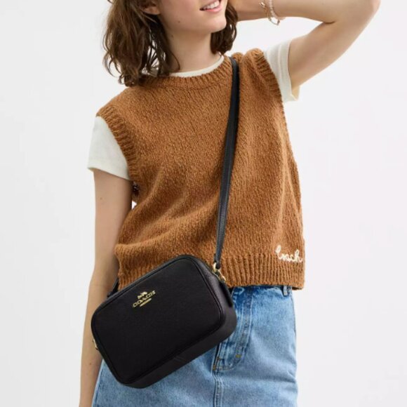 EUC - Coach Jamie Camera Bag in Black - Picture 3 of 11